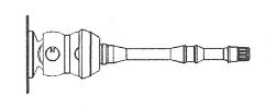 FARCOM 123064 Drive Shaft